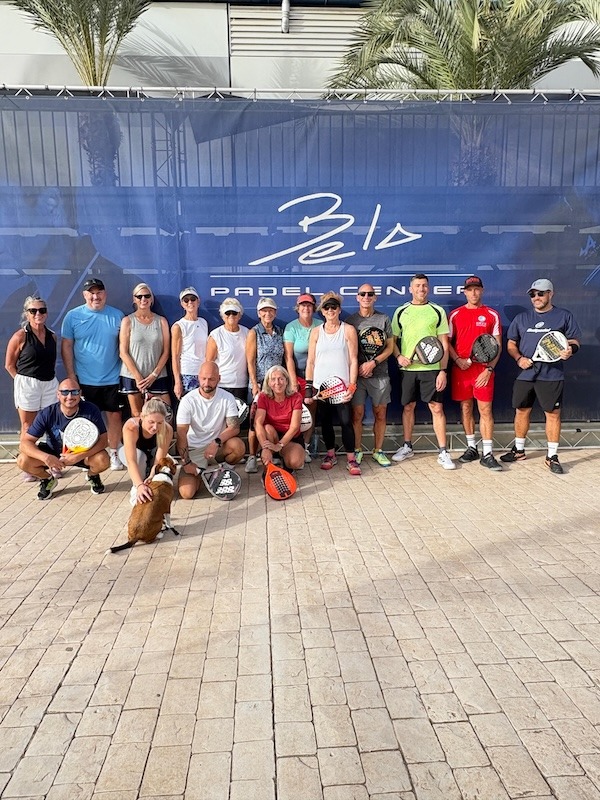 bela Pitu Losada and Joanna, Padel Tripper