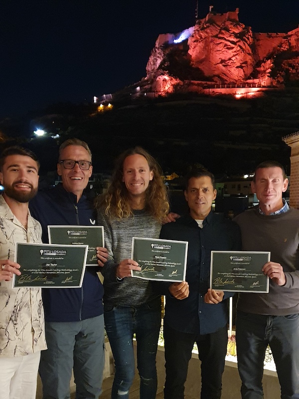 coaches with Pitu Padel Trippers in Alicante, Spain